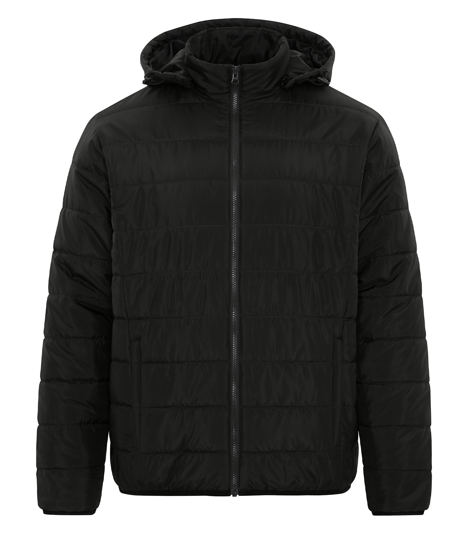 DryFrame® Essential DF7630 DRYFRAME® ESSENTIAL HOODED INSULATED JACKET — Black
