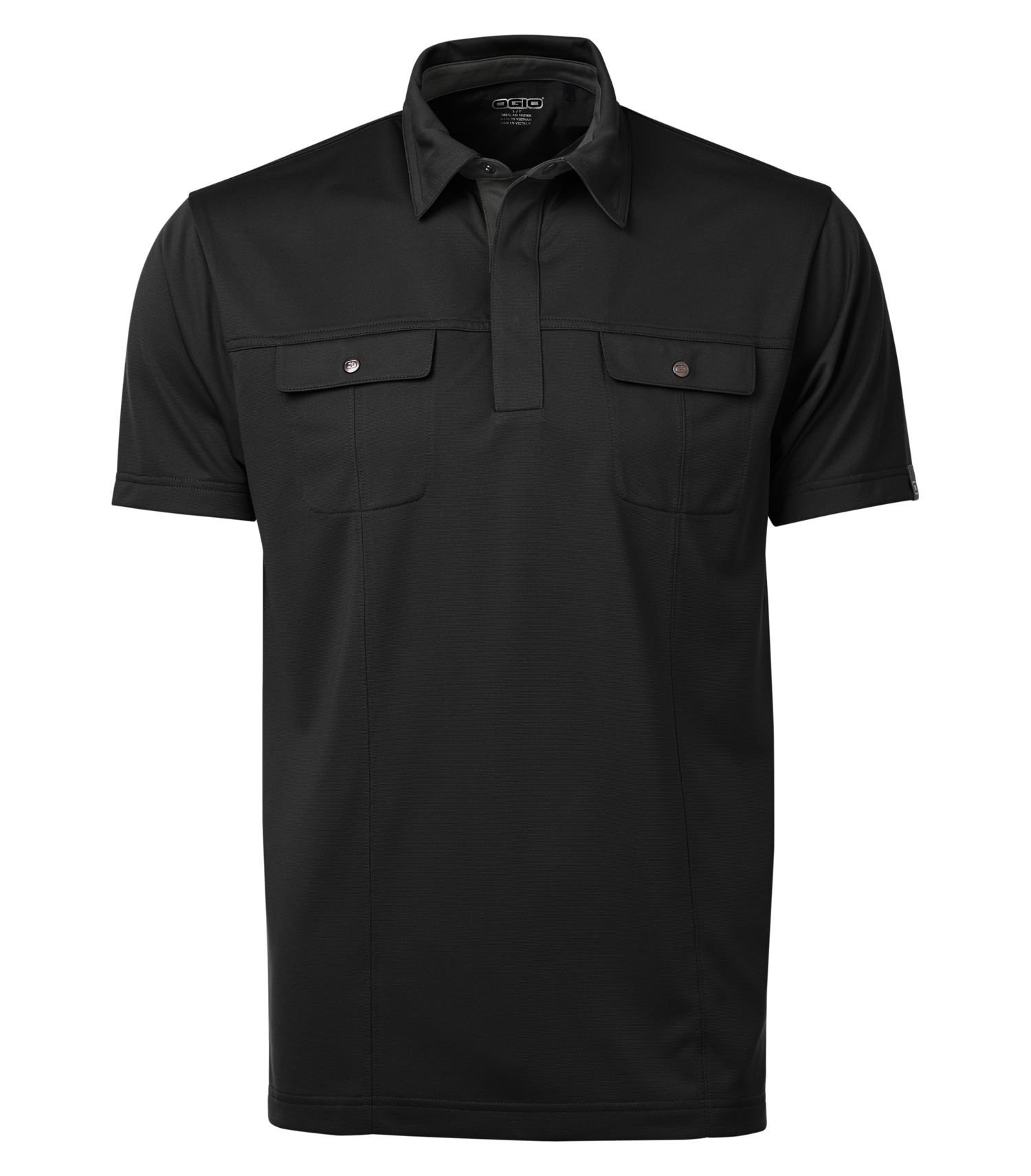 OGIO® OG113 DISCONTINUED OGIO® AXLE POLO — Blacktop